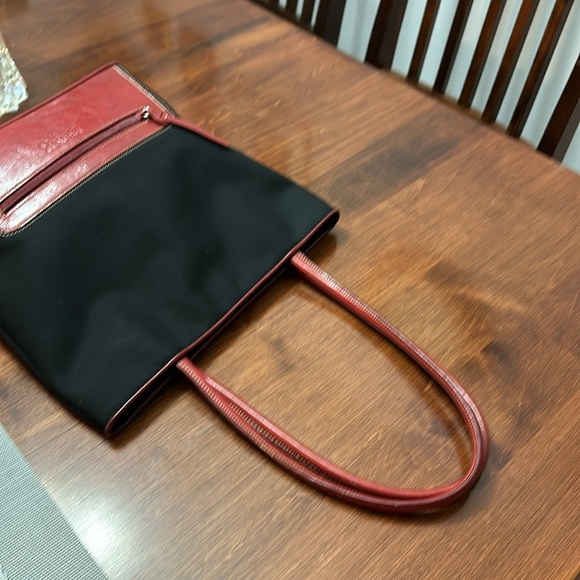 Franco Sarto Nylon/ Leather Smartlyte Tote Handbag - Picture 8 of 10